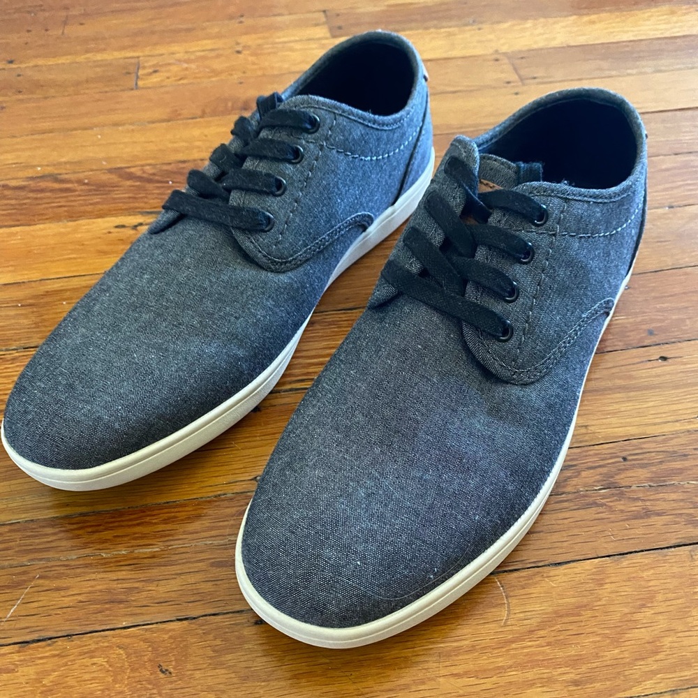 Grey “First Sneakers” from Steve Madden.